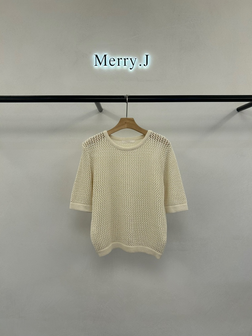 MERRY-J韓國直郵㊣女裝新品人氣推薦休閑熱賣時尚25春夏針織衫MERRY-J針織衫圖色2