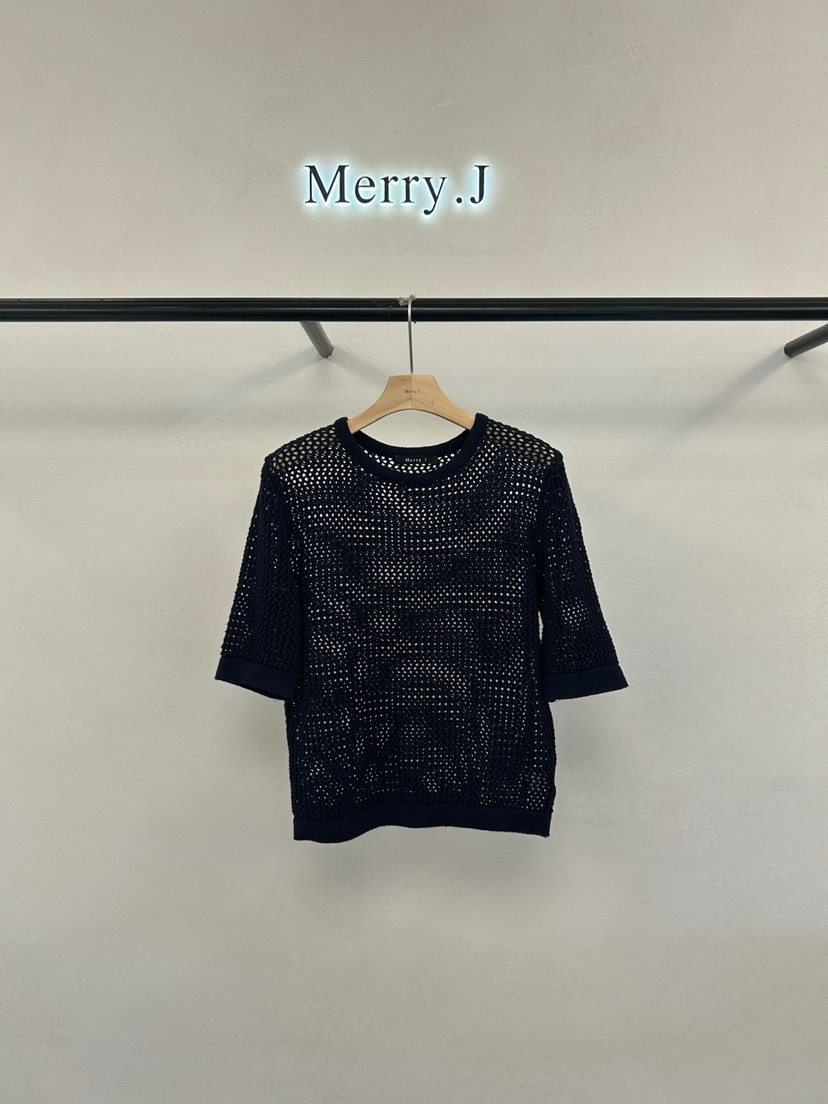 MERRY-J韓國直郵㊣女裝新品人氣推薦休閑熱賣時尚25春夏針織衫MERRY-J針織衫圖色3