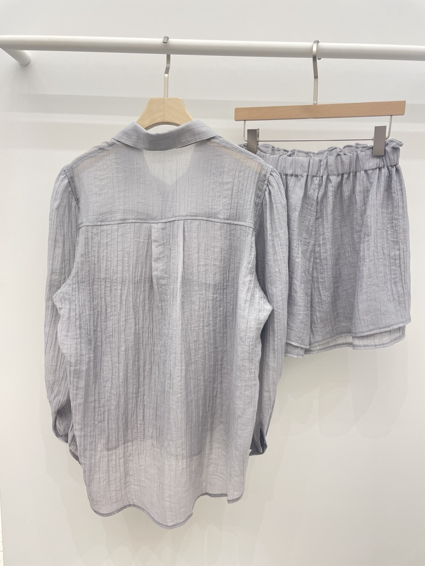 NYLON直郵韓國代購㊣女裝新品人氣推薦25春夏休閑套裝天絲套裝NYLON套裝
