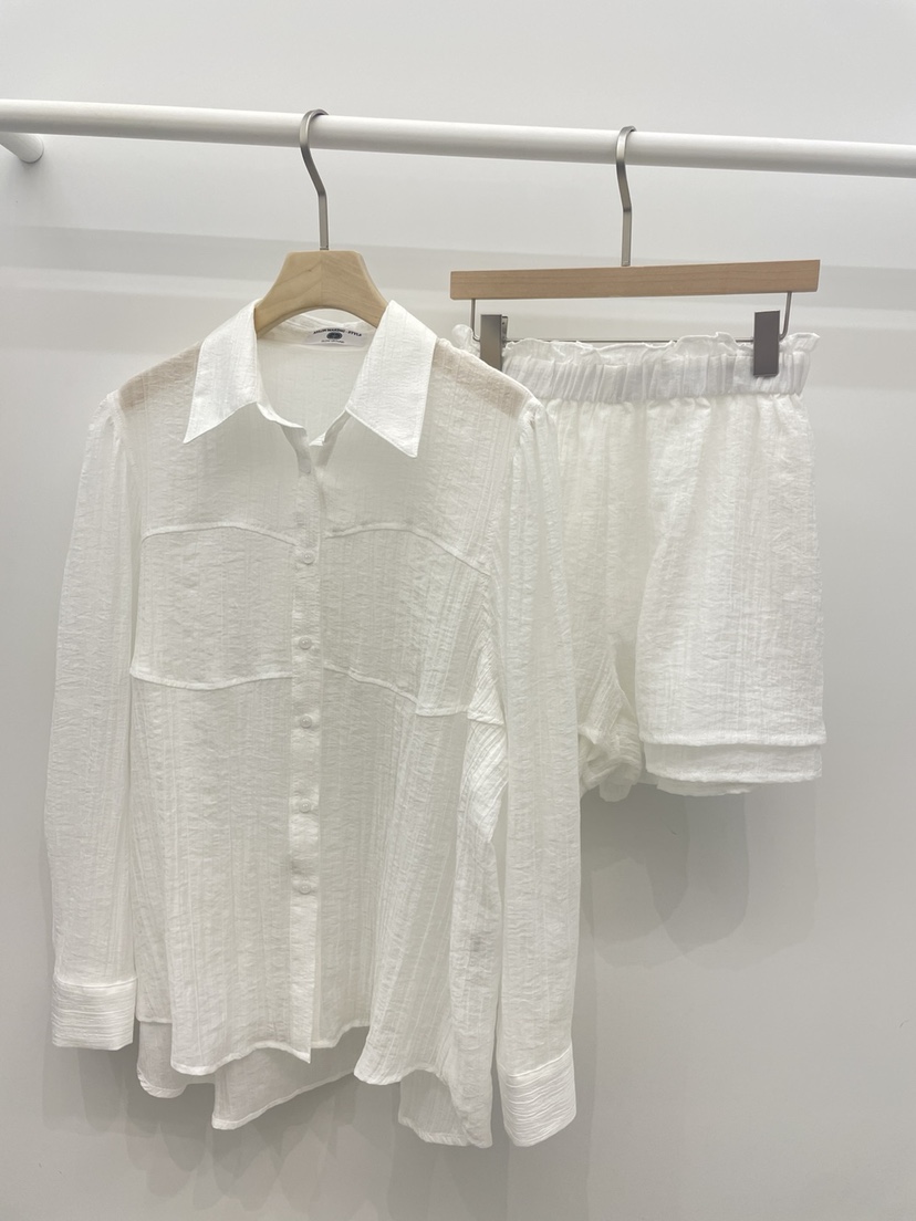 NYLON直郵韓國代購㊣女裝新品人氣推薦25春夏休閑套裝天絲套裝NYLON套裝