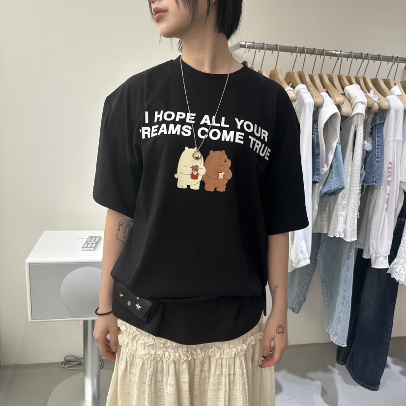 VAULT直郵韓國代購㊣女裝新品25春夏推薦時尚人氣熱賣休閑T恤VAULTT恤