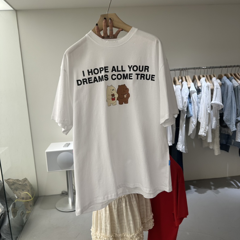 VAULT直郵韓國代購㊣女裝新品25春夏推薦時尚人氣熱賣休閑T恤VAULTT恤圖色3