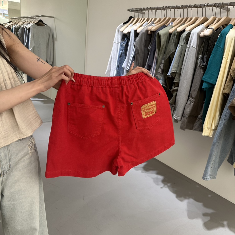 VAULT韓國直郵㊣東大門實拍女裝新品25春夏人氣熱賣時尚短褲VAULT短褲