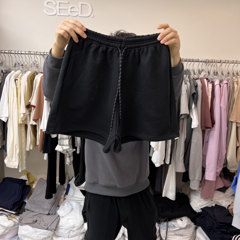 LEESEED-A韓國㊣直郵東大門代購女裝新款推薦人氣休閑短褲SEeD/LEESEED短褲圖色3