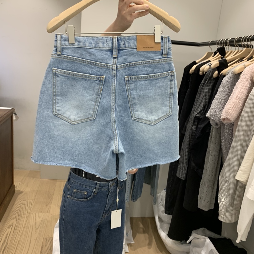 OURIN韓國直郵㊣女裝新品推薦休閑人氣熱賣25春夏時尚短褲OURIN短褲
