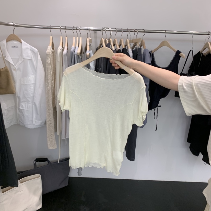 TAFFETA韓國㊣直郵東大門代購女裝新品25春夏人氣推薦時尚T恤TAFFETAT恤圖色2