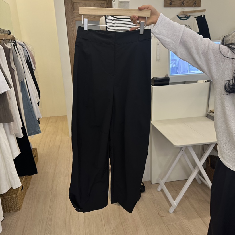 LOGON韓國㊣直郵東大門代購女裝新品推薦熱賣休閑25春夏休閑褲LOGON休閑褲圖色2