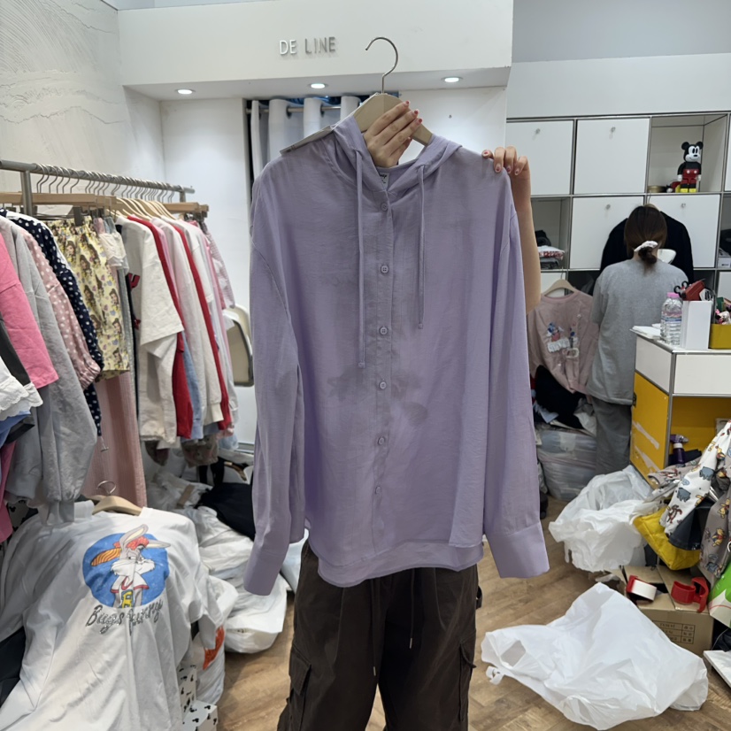 DE LINE韓國直郵㊣東大門實拍女裝新品熱賣人氣襯衫蕾絲衫DE LINE襯衫/蕾絲衫圖色2