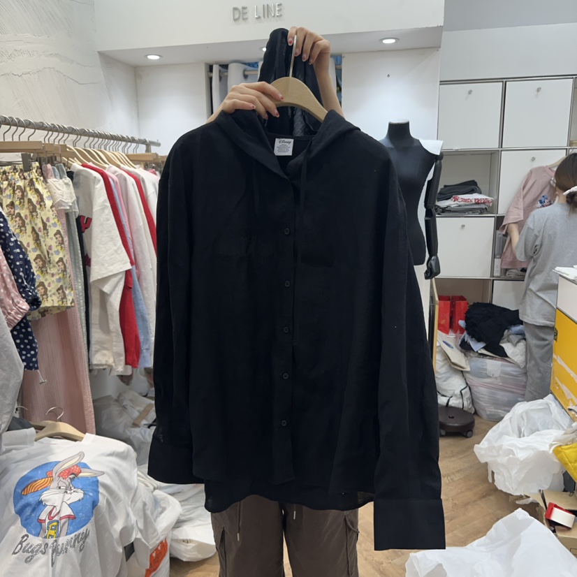 DE LINE韓國直郵㊣東大門實拍女裝新品熱賣人氣襯衫蕾絲衫DE LINE襯衫/蕾絲衫圖色3