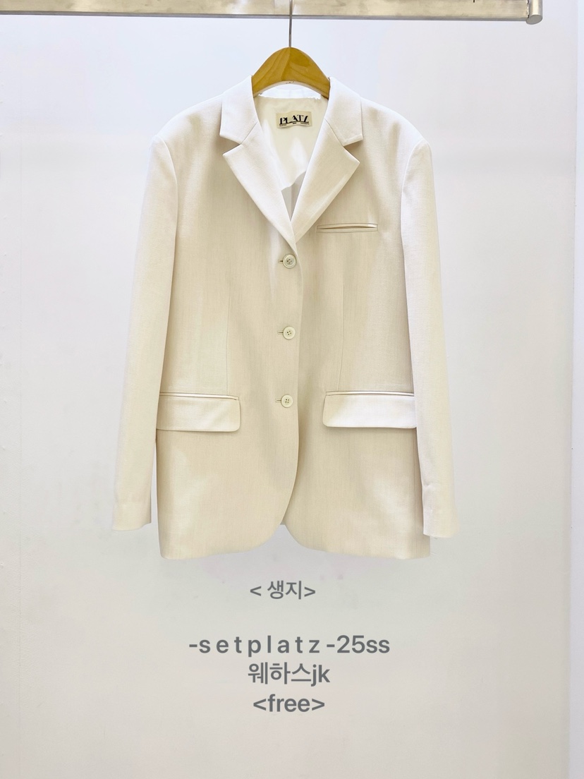 SETPLATZ直郵韓國代購㊣女裝新品人氣25春夏熱賣推薦休閑夾克PLATZCLASSIC夾克圖色2