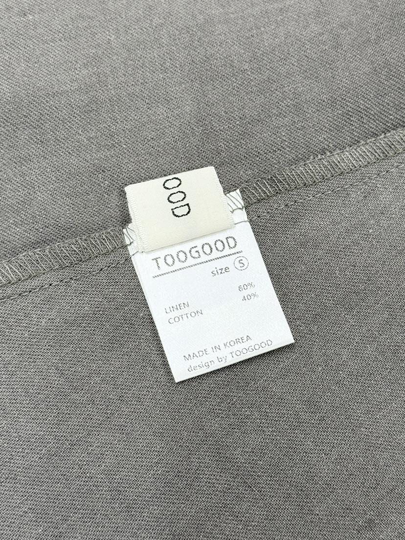 TOOGOOD韓國㊣直郵東大門代購女裝新品25春夏時尚人氣長裙亞麻TOOGOOD長裙