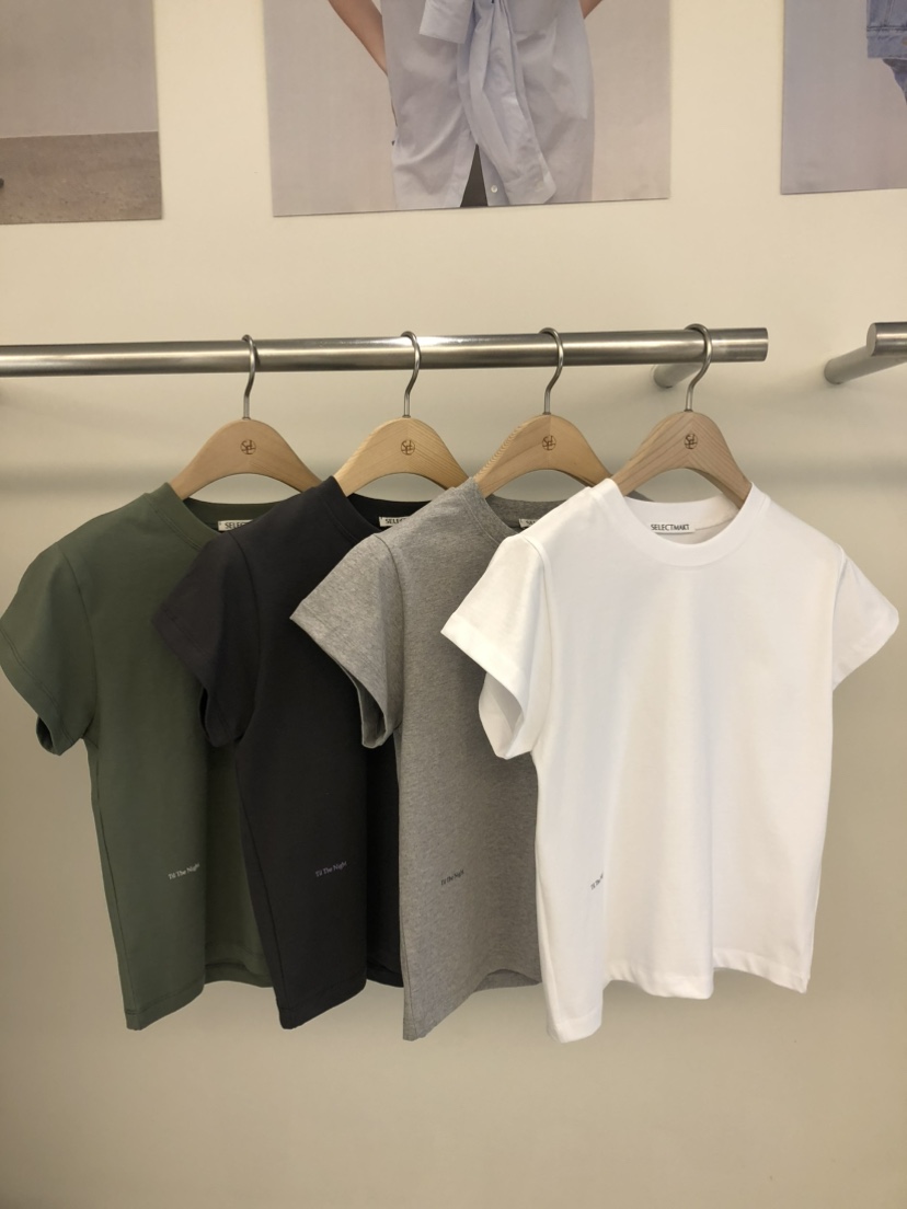 SELECT MARKET韓國直郵㊣女裝新品休閑25春夏熱賣人氣時尚T恤SELECT MARKETT恤