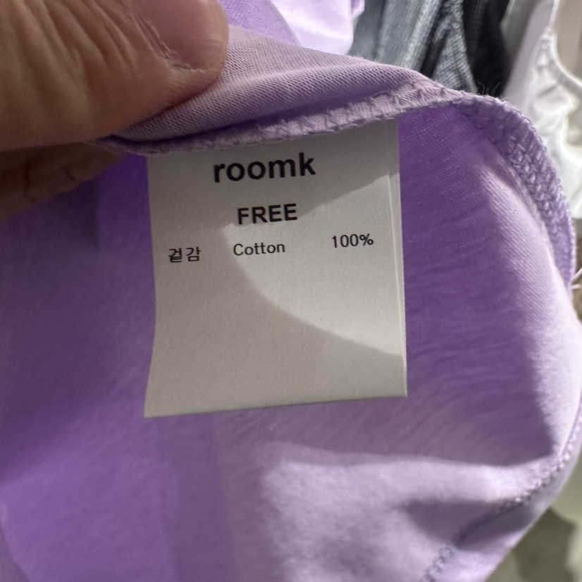 ROOM K-P韓國直郵㊣女裝新品25春夏熱賣休閑人氣時尚推薦T恤ROOM KT恤