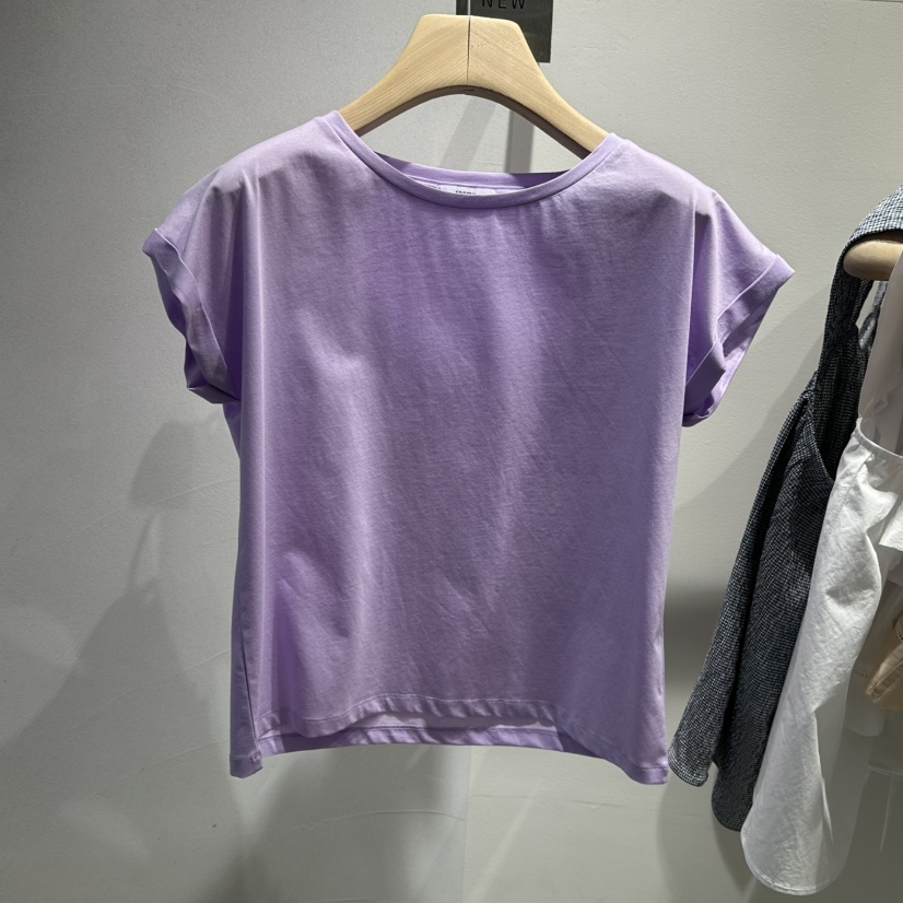 ROOM K-P韓國直郵㊣女裝新品25春夏熱賣休閑人氣時尚推薦T恤ROOM KT恤