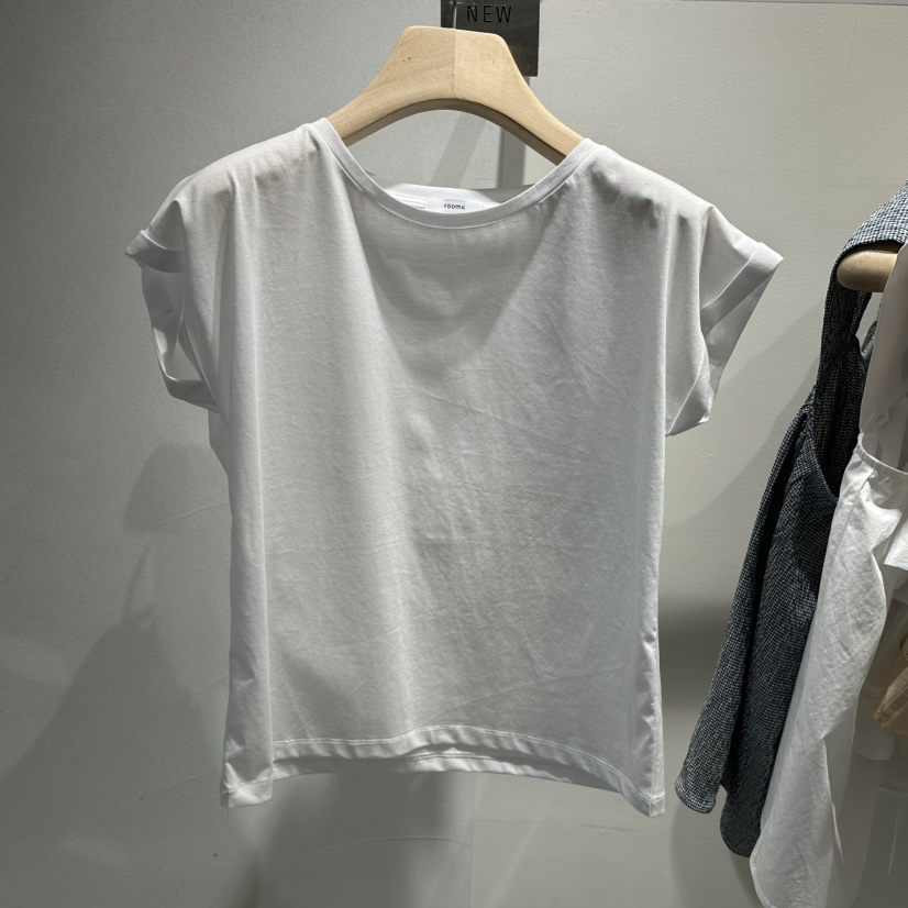 ROOM K-P韓國直郵㊣女裝新品25春夏熱賣休閑人氣時尚推薦T恤ROOM KT恤圖色2