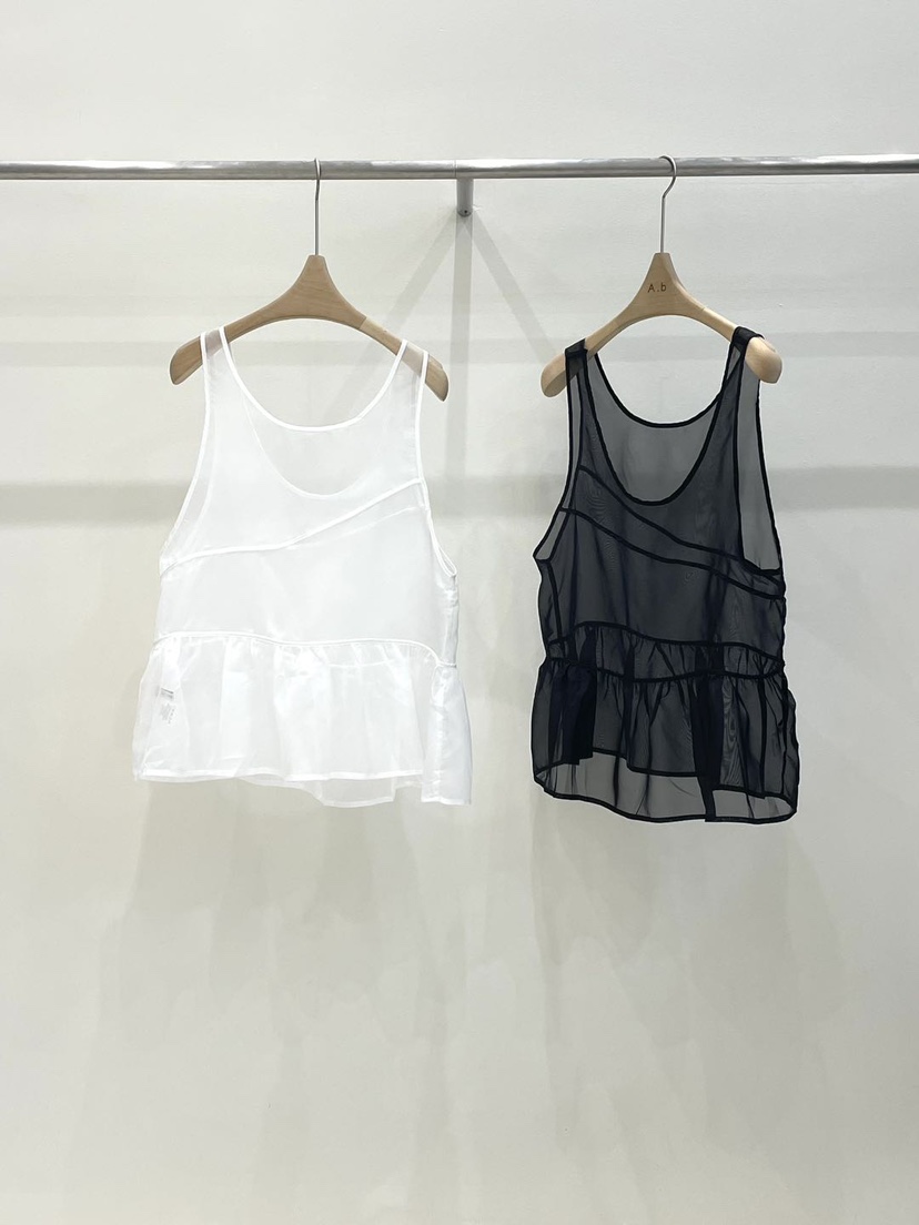 AUTUMN BEIGE-Q直郵韓國代購㊣女裝新品25春夏休閑吊帶背心A.b/AUTUMN BEIGE吊帶/背心
