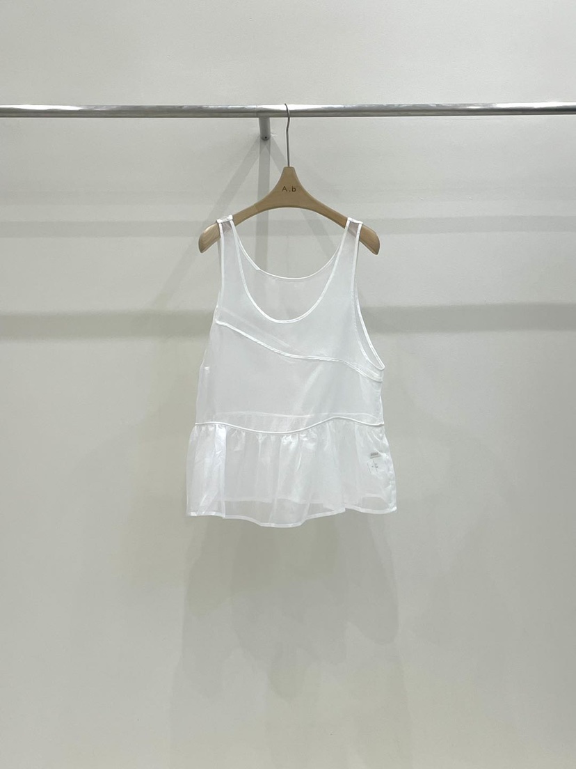 AUTUMN BEIGE-Q直郵韓國代購㊣女裝新品25春夏休閑吊帶背心A.b/AUTUMN BEIGE吊帶/背心圖色2