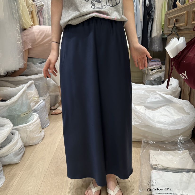 OURMOMENT韓國直郵㊣女裝新品人氣推薦時尚休閑熱賣25春夏長裙OURMOMENT長裙圖色4