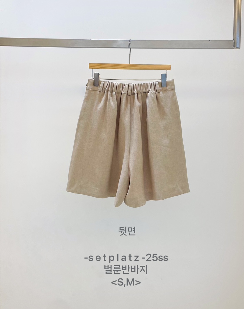 SETPLATZ韓國㊣直郵東大門代購女裝新品休閑時尚熱賣推薦短褲PLATZCLASSIC短褲
