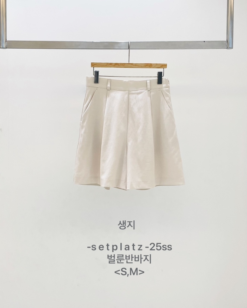 SETPLATZ韓國㊣直郵東大門代購女裝新品休閑時尚熱賣推薦短褲PLATZCLASSIC短褲