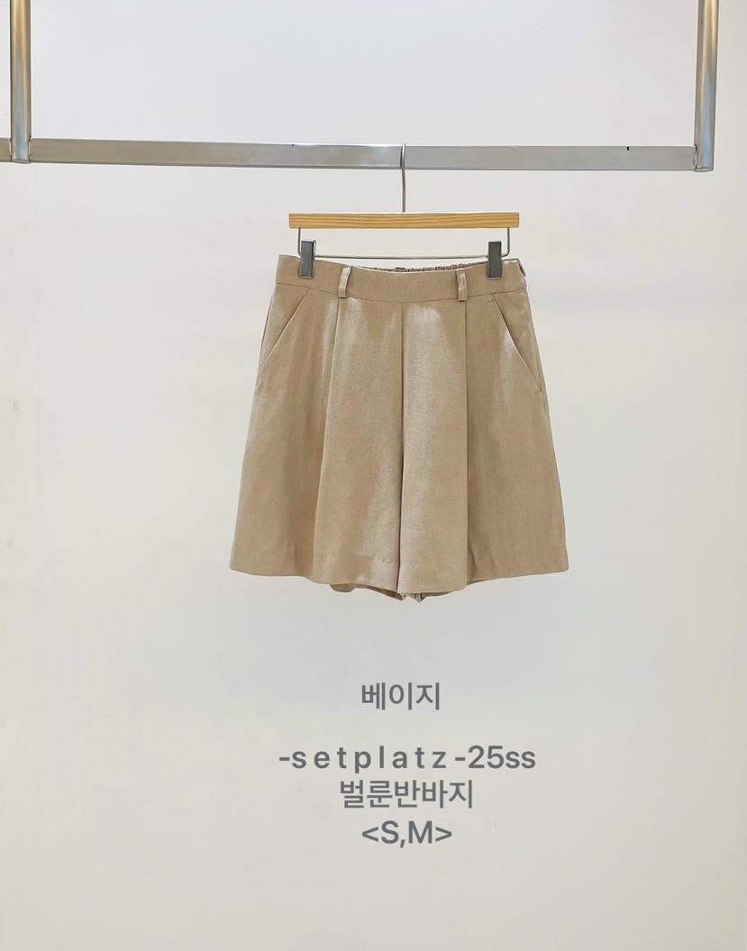 SETPLATZ韓國㊣直郵東大門代購女裝新品休閑時尚熱賣推薦短褲PLATZCLASSIC短褲圖色2