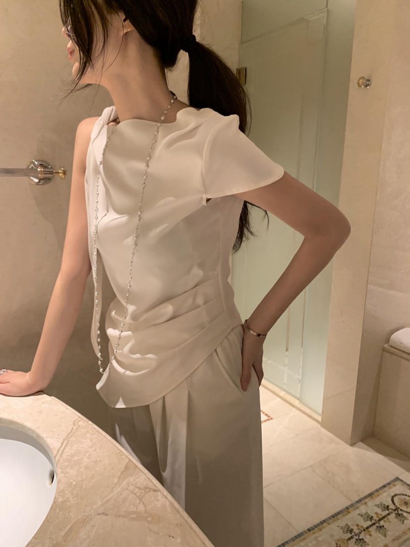 SHOP POSTER韓國直郵㊣東大門實拍女裝新品25春夏襯衫蕾絲衫SHOP_POSTER襯衫/蕾絲衫