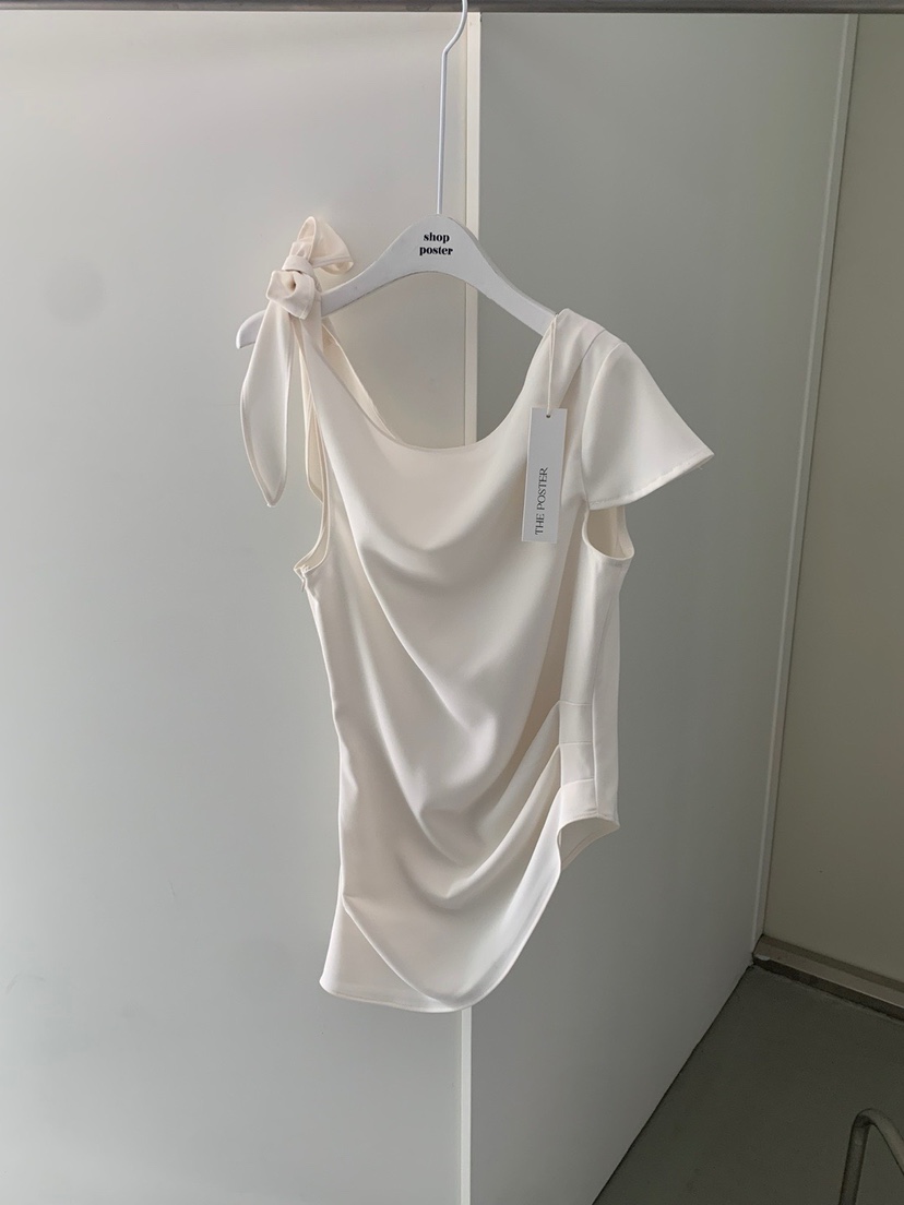 SHOP POSTER韓國直郵㊣東大門實拍女裝新品25春夏襯衫蕾絲衫SHOP_POSTER襯衫/蕾絲衫圖色2