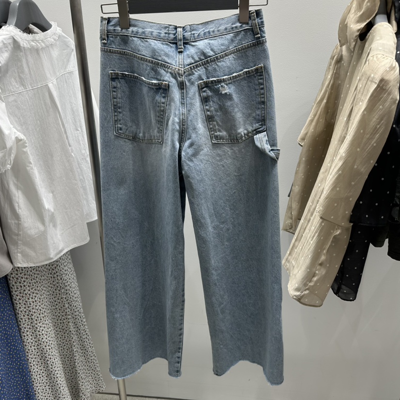 TARABY MOTION韓國直郵㊣東大門實拍女裝新品時尚人氣牛仔褲TARABY MOTION牛仔褲