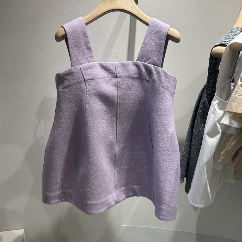 ROOM K-P韓國直郵㊣東大門實拍女裝新品時尚25春夏吊帶背心ROOM K吊帶/背心圖色2