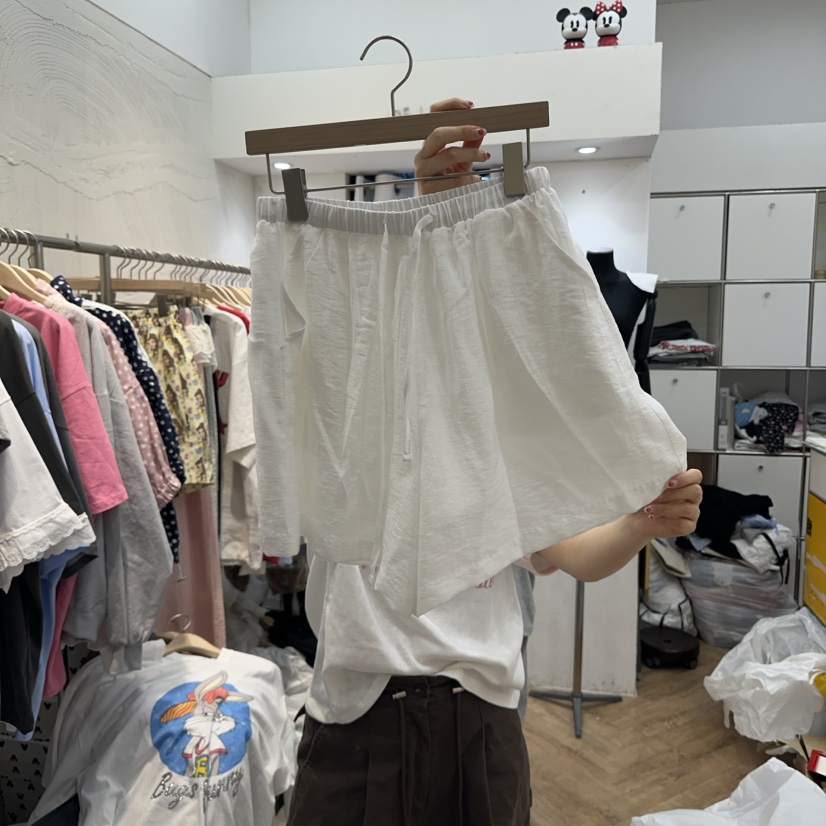 DE LINE韓國直郵㊣女裝新品時尚推薦熱賣25春夏休閑人氣短褲DE LINE短褲