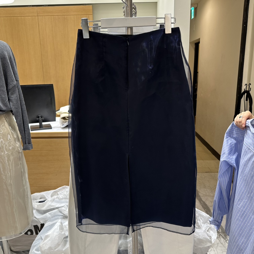 THE SIGNATURE韓國直郵㊣女裝新品熱賣推薦人氣長裙歐根紗THE SIGNATURE長裙