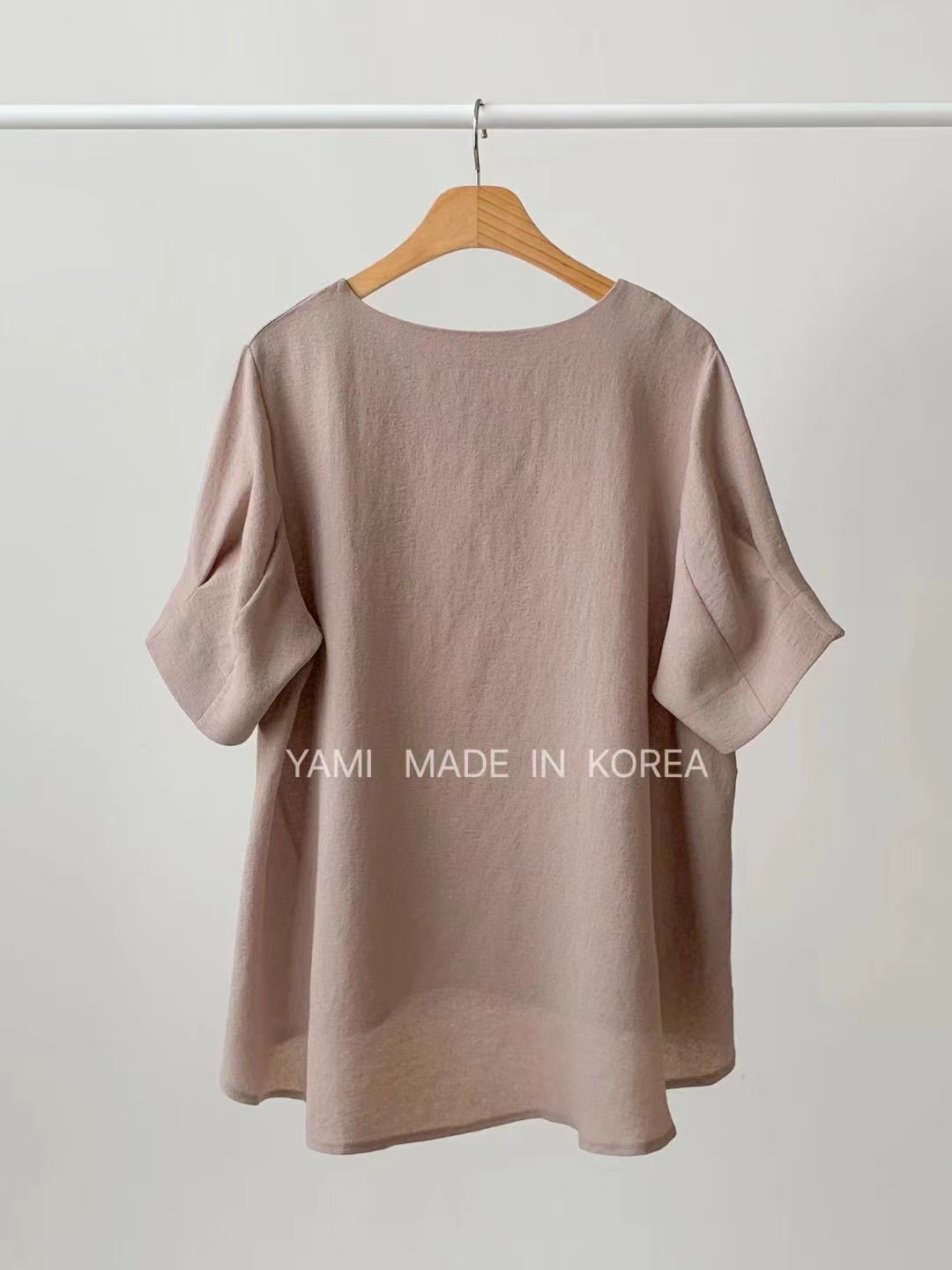 YAMI-야미-T直郵韓國代購㊣女裝新款25春夏推薦襯衫蕾絲衫YAMI襯衫/蕾絲衫