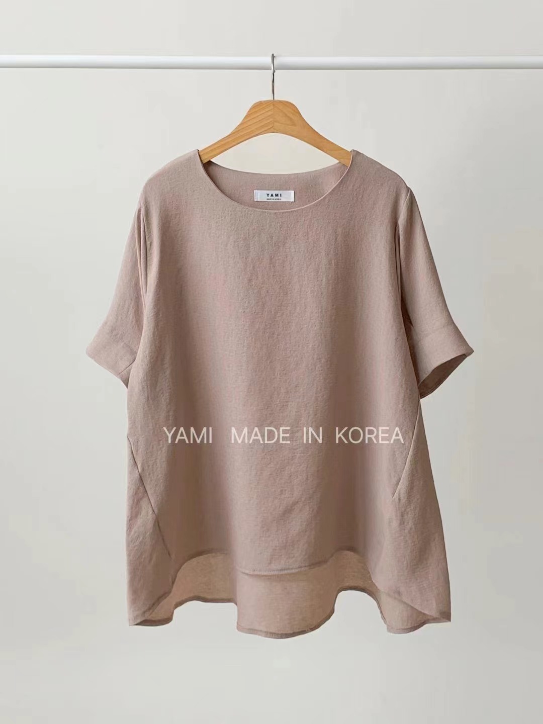 YAMI-야미-T直郵韓國代購㊣女裝新款25春夏推薦襯衫蕾絲衫YAMI襯衫/蕾絲衫圖色3