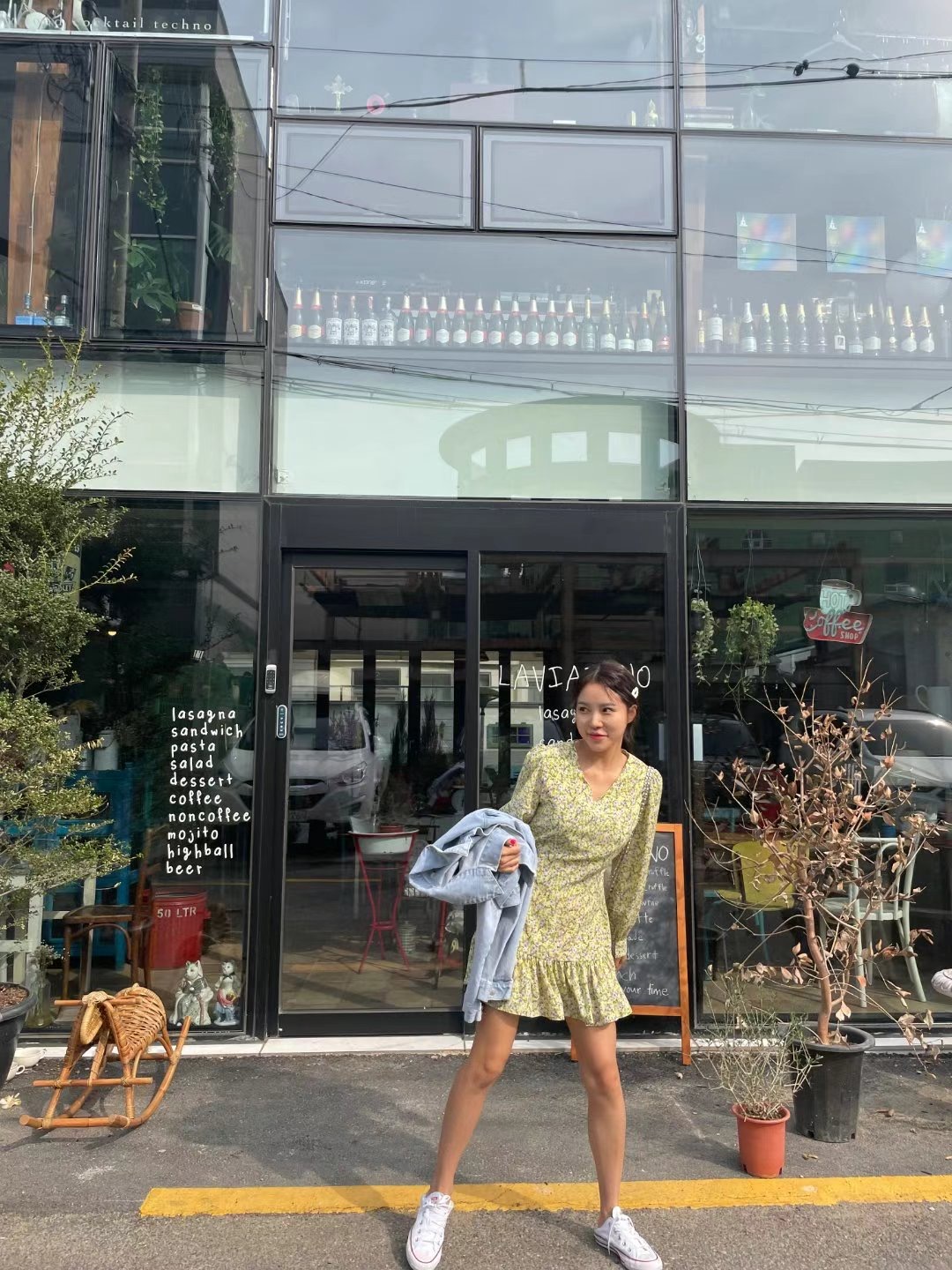 COCORI韓國㊣直郵東大門代購女裝新品人氣休閑時尚推薦連衣裙COCORI連衣裙