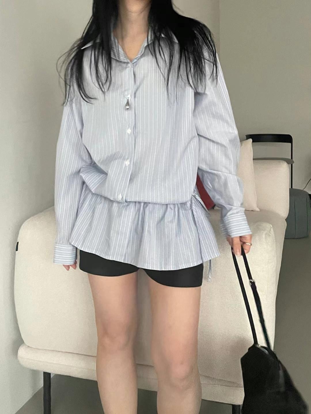 UNTIL韓國直郵㊣女裝新品人氣熱賣25春夏時尚休閑襯衫蕾絲衫UNTIL襯衫/蕾絲衫