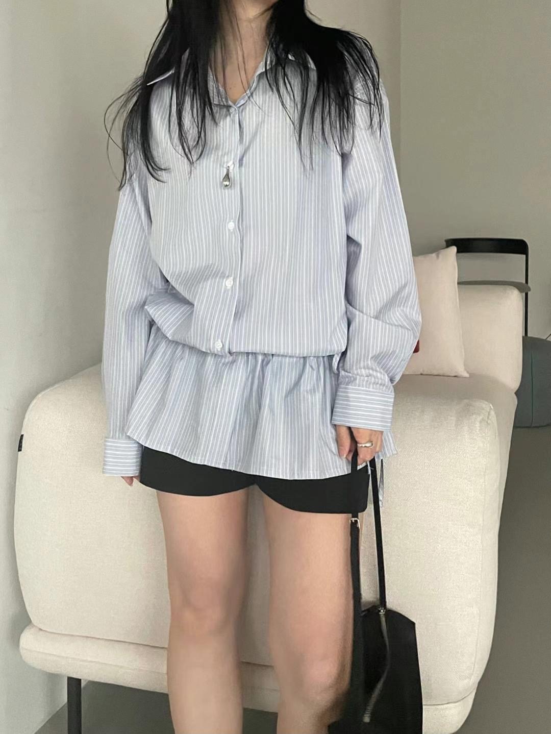 UNTIL韓國直郵㊣女裝新品人氣熱賣25春夏時尚休閑襯衫蕾絲衫UNTIL襯衫/蕾絲衫圖色2