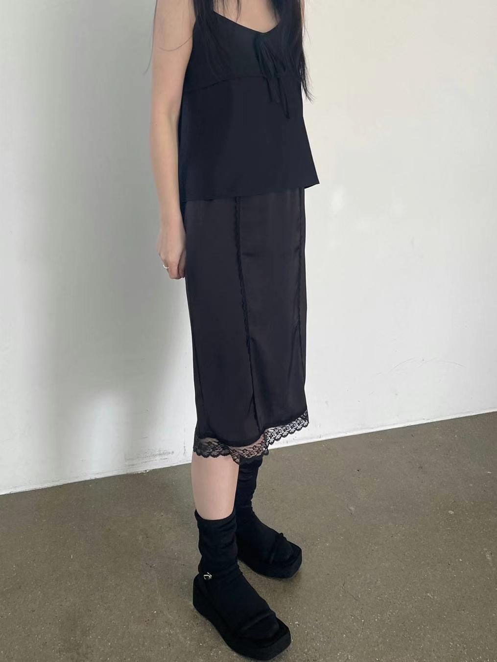 UNTIL韓國直郵㊣女裝新品熱賣人氣25春夏推薦半身裙中短裙蕾絲UNTIL半身裙/中短裙