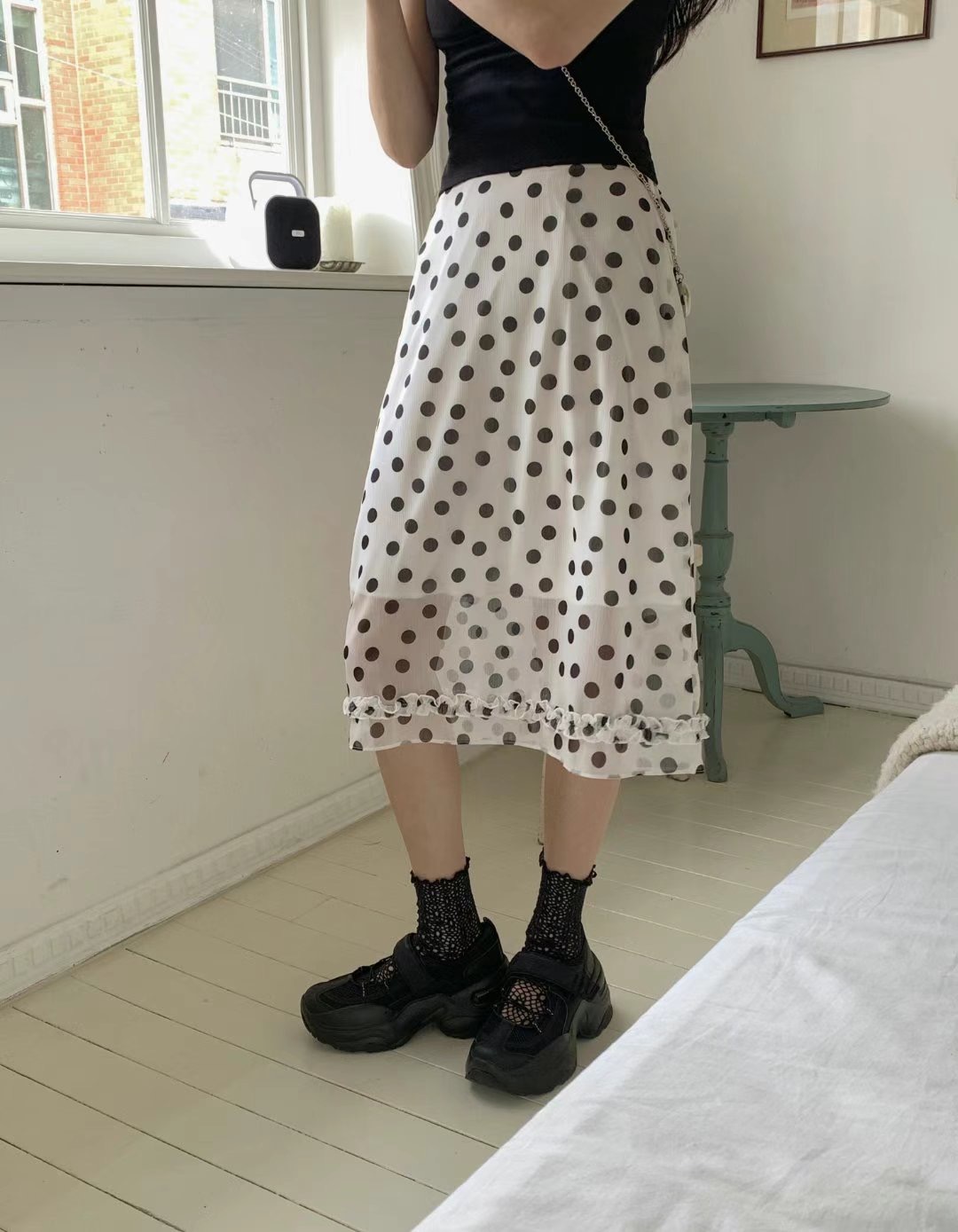 BONGBLY-봉블리直郵韓國代購㊣女裝新款熱賣時尚半身裙中短裙BONGBLY半身裙/中短裙