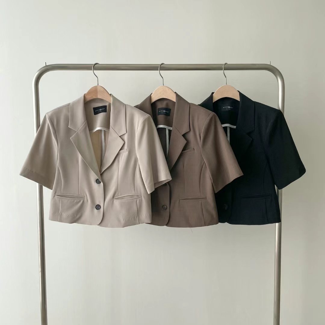STITCH韓國直郵㊣女裝新品25春夏熱賣休閑時尚人氣推薦夾克BACCARAT-2件起夾克