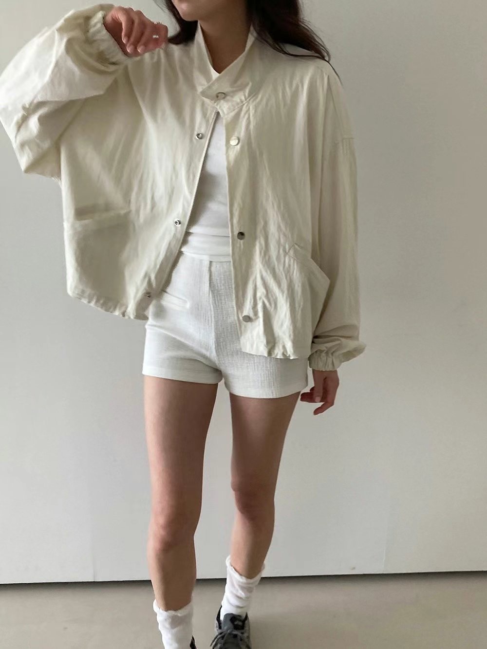 STITCH韓國直郵㊣東大門實拍女裝新品時尚休閑人氣熱賣夾克BACCARAT-2件起夾克圖色2