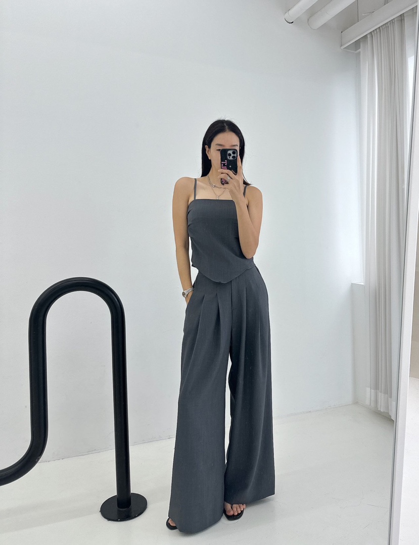SOUIT韓國㊣直郵東大門代購女裝新品25春夏時尚推薦正裝褲西褲SOUIT by mabel-L正裝褲/西褲