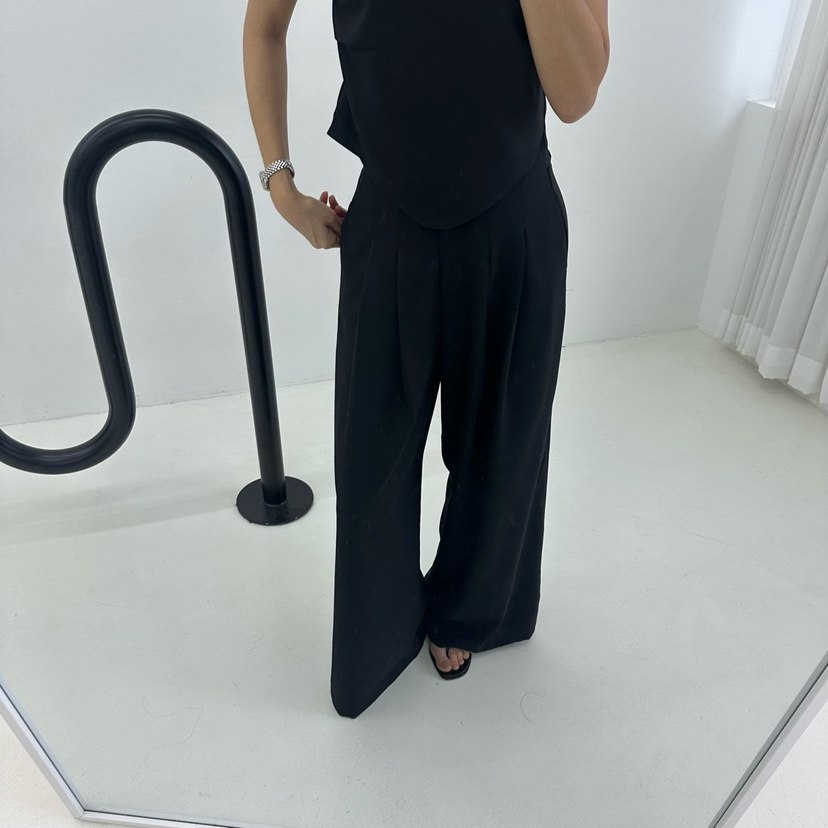 SOUIT韓國㊣直郵東大門代購女裝新品25春夏時尚推薦正裝褲西褲SOUIT by mabel-L正裝褲/西褲