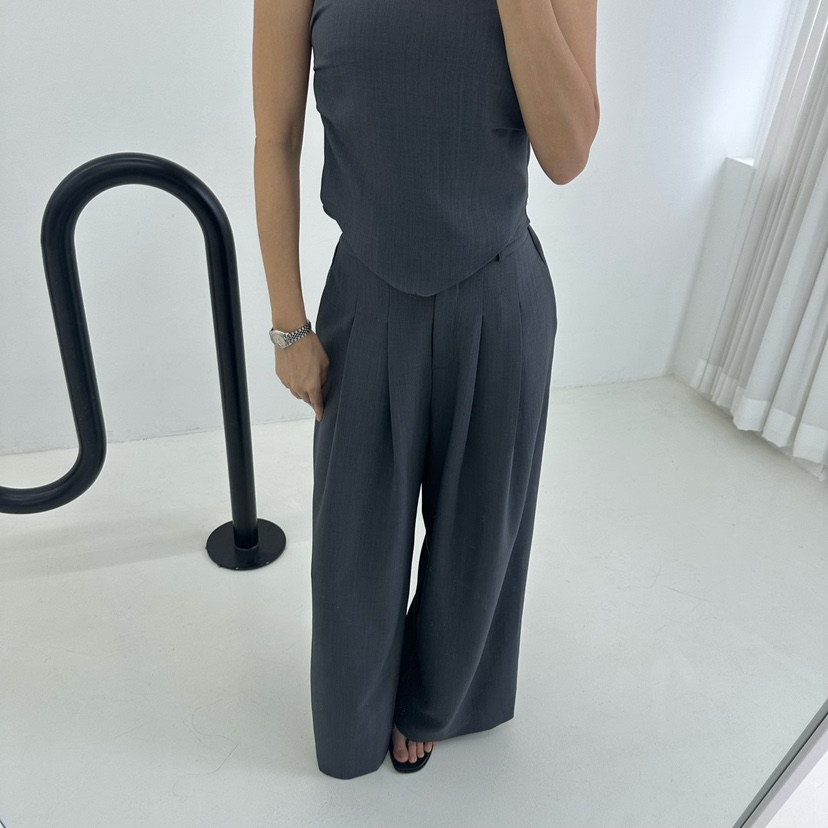 SOUIT韓國㊣直郵東大門代購女裝新品25春夏時尚推薦正裝褲西褲SOUIT by mabel-L正裝褲/西褲