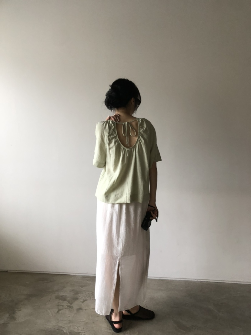 FOSET韓國直郵㊣東大門實拍女裝新款休閑熱賣時尚25春夏長裙FOSET長裙