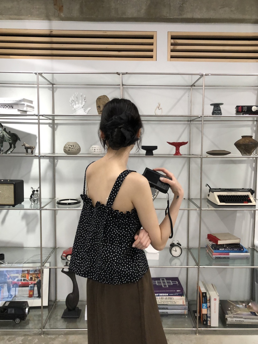 FOSET韓國直郵㊣女裝新品人氣25春夏休閑推薦熱賣時尚吊帶背心FOSET吊帶/背心