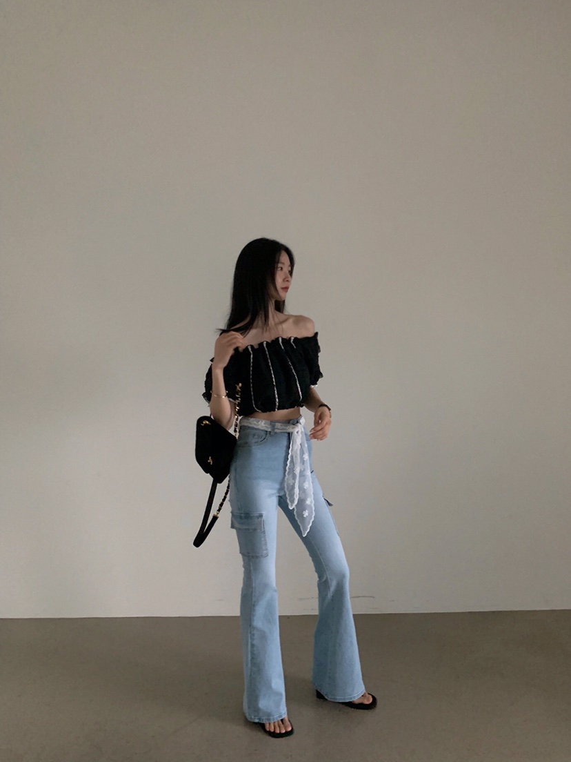 VERANDA韓國直郵㊣女裝新款時尚人氣25春夏休閑推薦襯衫蕾絲衫VERANDA襯衫/蕾絲衫