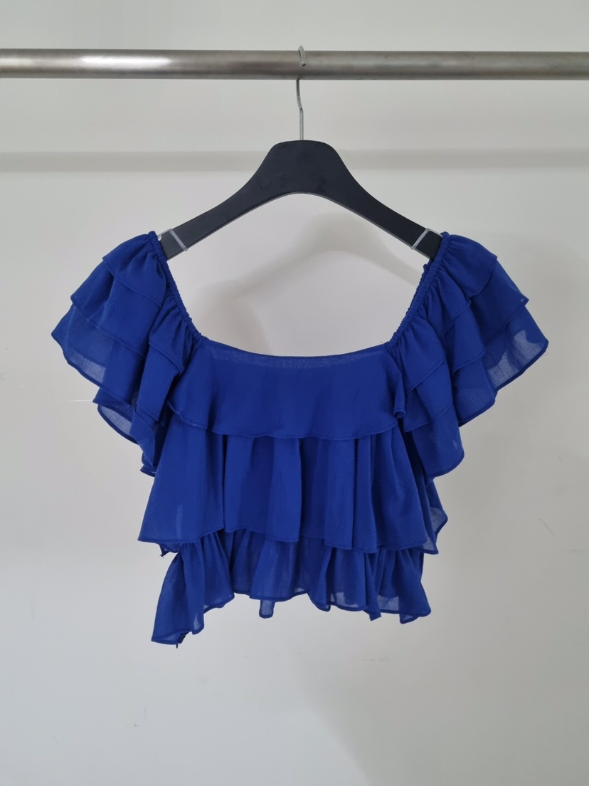 VERANDA韓國㊣直郵東大門代購女裝新品推薦時尚25春夏襯衫蕾絲衫VERANDA襯衫/蕾絲衫