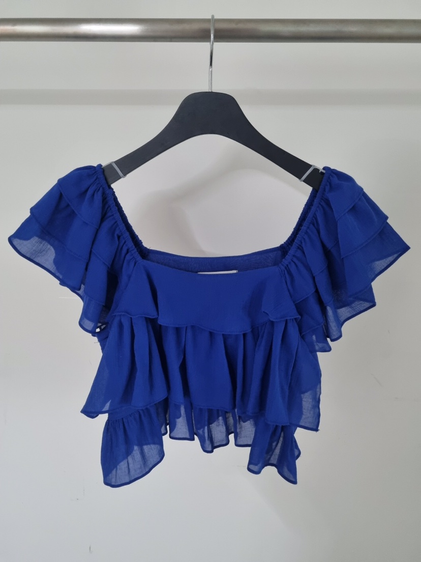 VERANDA韓國㊣直郵東大門代購女裝新品推薦時尚25春夏襯衫蕾絲衫VERANDA襯衫/蕾絲衫圖色3