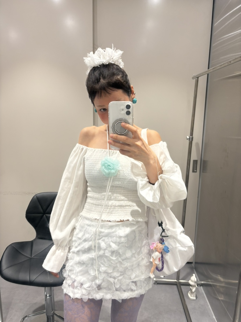 PLATFORM-L韓國㊣直郵東大門代購女裝新品人氣襯衫蕾絲衫紗布PLATFORM襯衫/蕾絲衫
