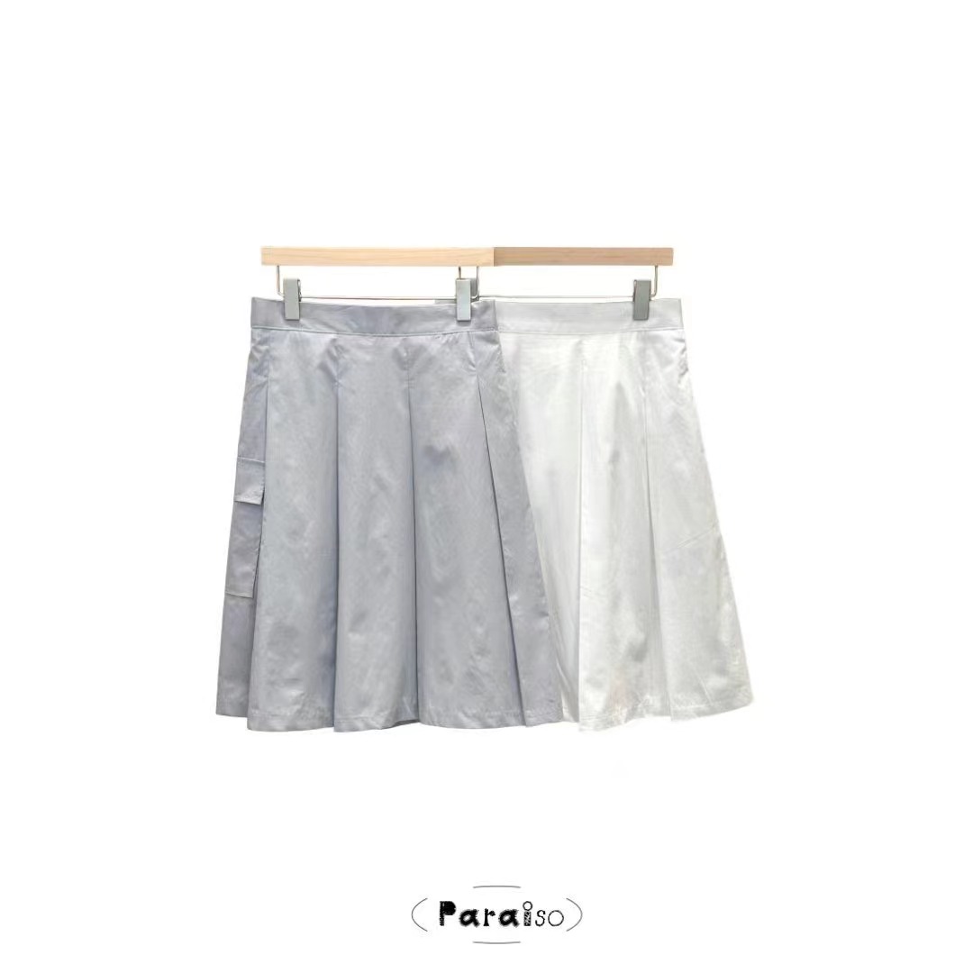 PARAISO韓國直郵㊣東大門實拍女裝新款熱賣25春夏半身裙中短裙PARAISO半身裙/中短裙圖色2左二色